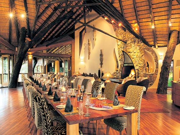 Ulusaba Safari Lodge - Restaurant 